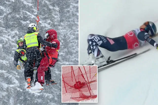 Lindsey Vonn Crash Today